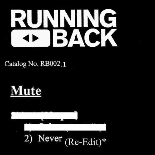 Mute - Never (Gerd Janson Edit) [RB002.1DS1]